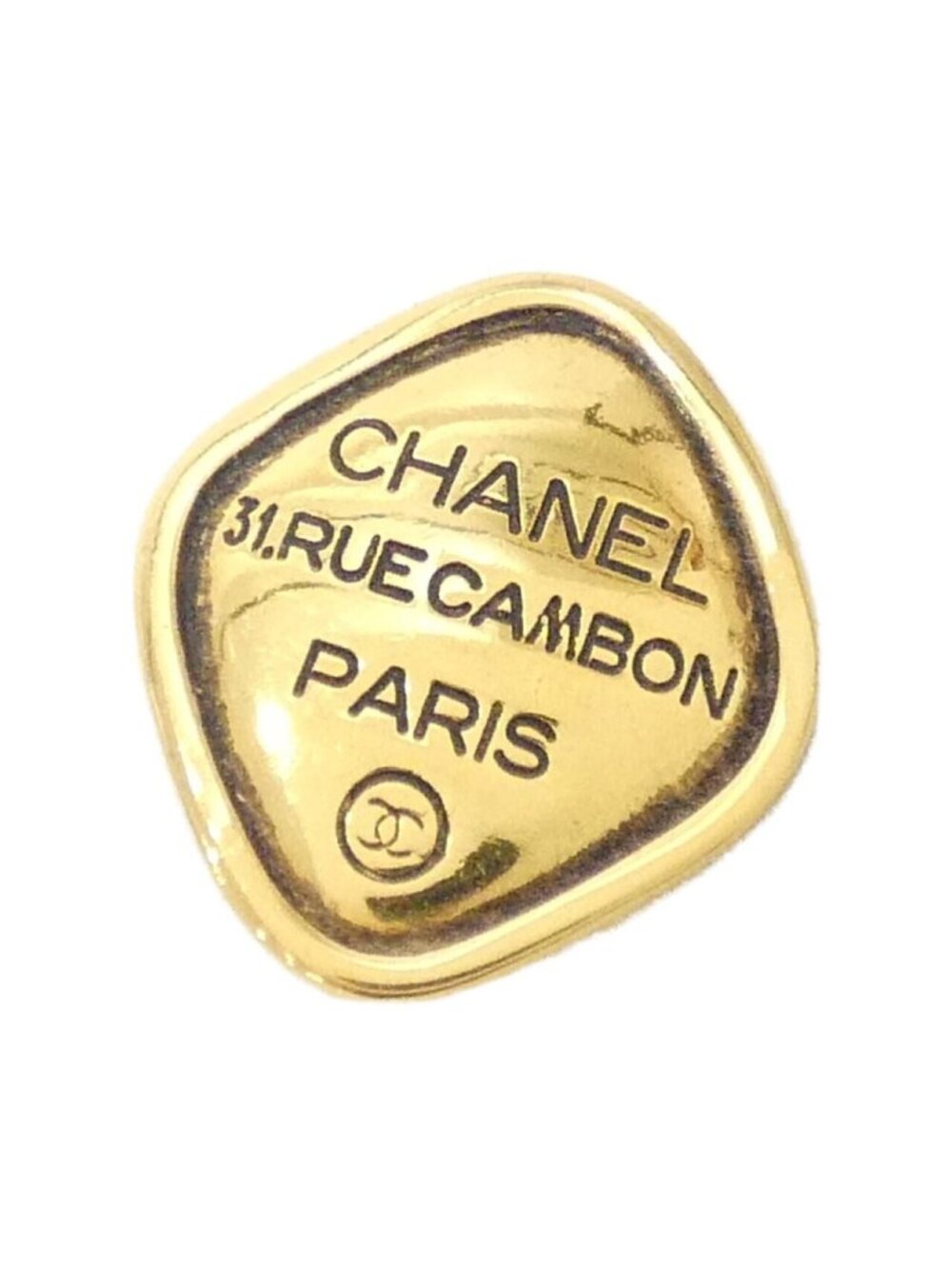 Chanel Vintage Brooch Gold